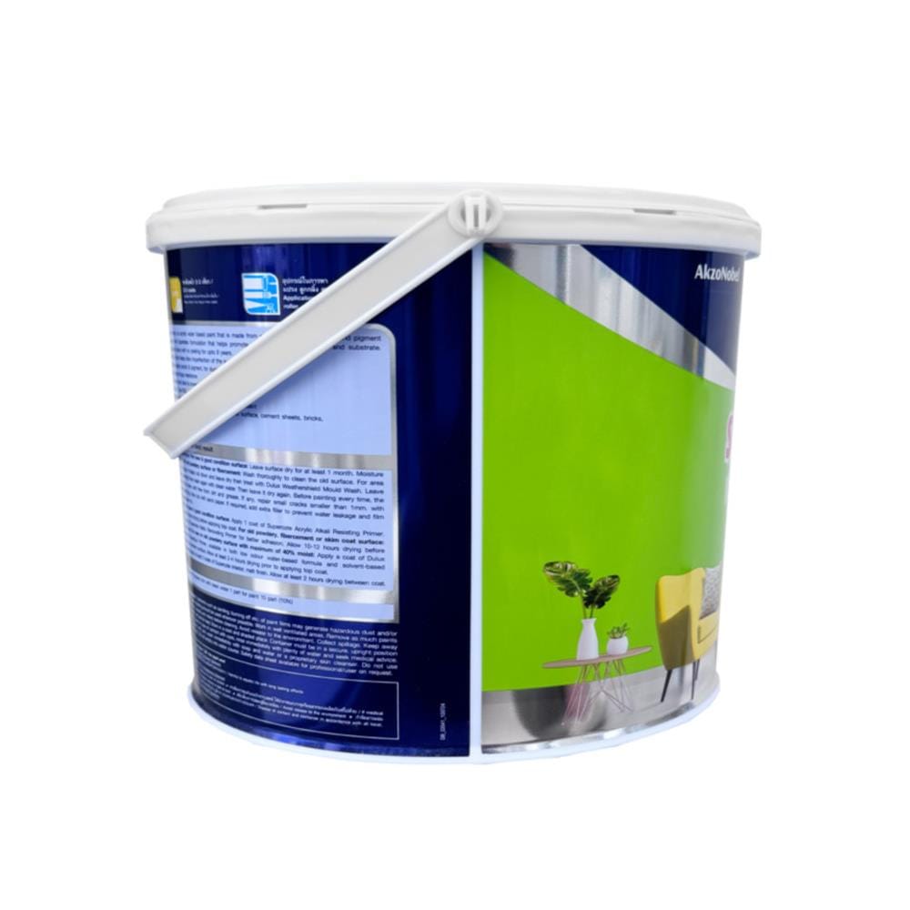 สีน้ำทาภายใน ชนิดด้าน DULUX SUPERCOTE BASE B สีขาว 3 ลิตร