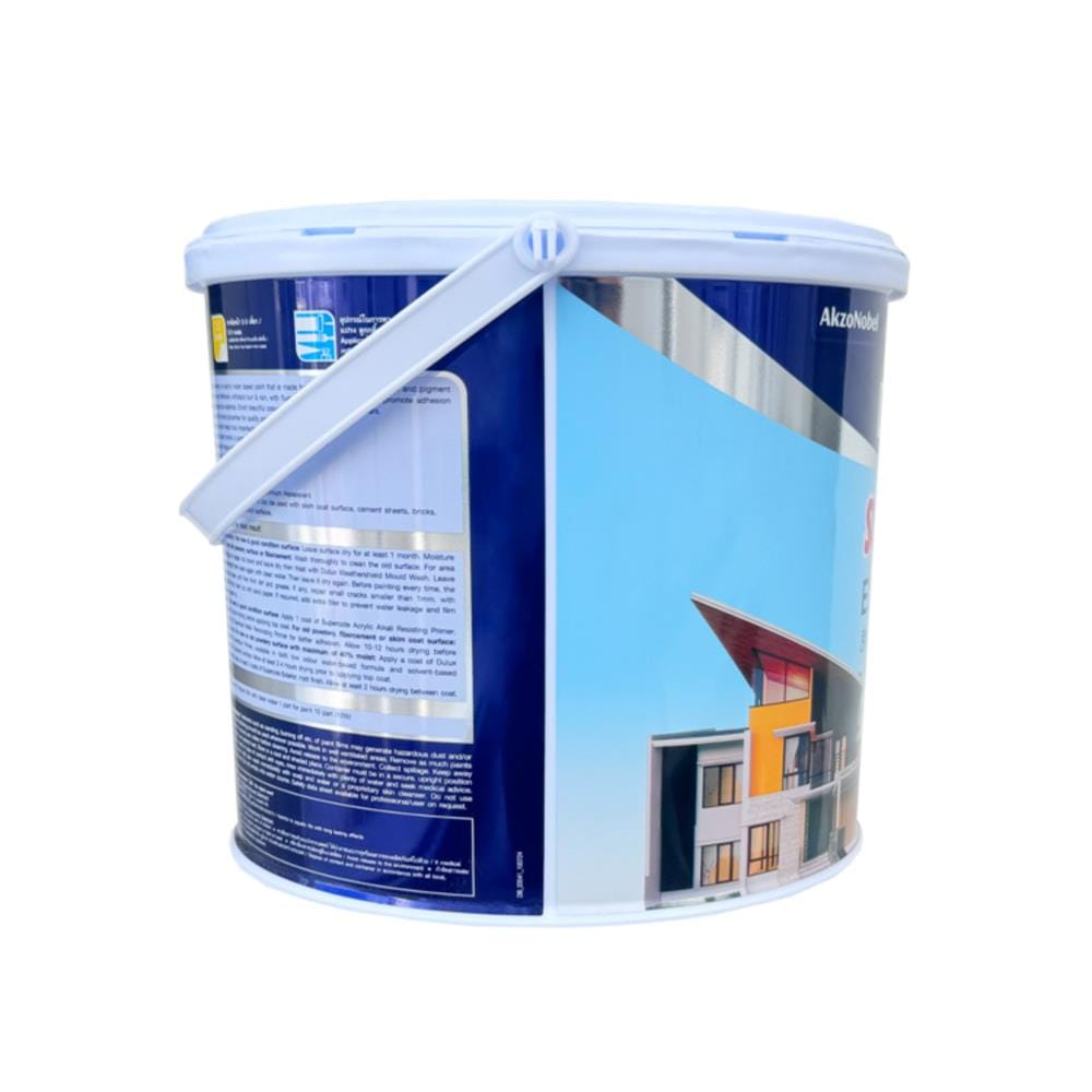สีน้ำทาภายนอก ชนิดด้าน DULUX SUPERCOAT BASE B สีขาว 3 ลิตร