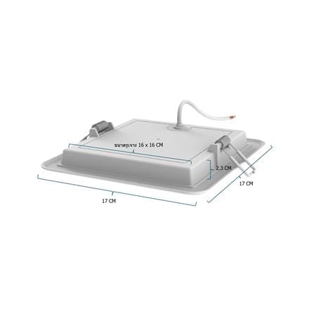ดาวน์ไลท์ LED PANASONIC NNV76531WE1A 6 นิ้ว 12 วัตต์ DAYLIGHT สีขาว_6