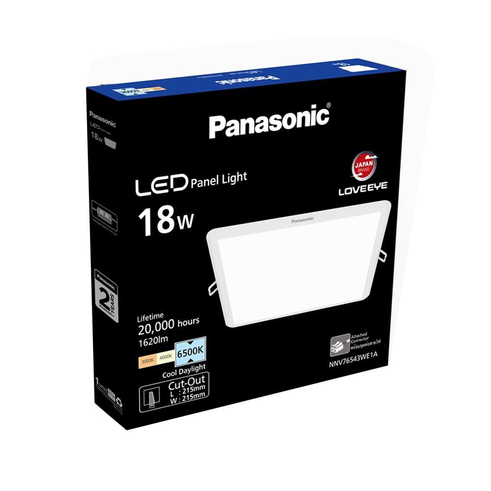 ดาวน์ไลท์ LED PANASONIC NNV76543WE1A 8 นิ้ว 18 วัตต์ DAYLIGHT สีขาว