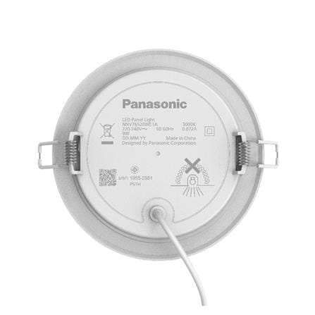 ดาวน์ไลท์ LED PANASONIC NNV76520WE1A 5 นิ้ว 9 วัตต์ WARM WHITE สีขาว_3