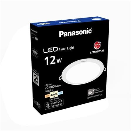 ดาวน์ไลท์ LED PANASONIC NNV76527WE1A 6 นิ้ว 12 วัตต์ COOL WHITE สีขาว_4