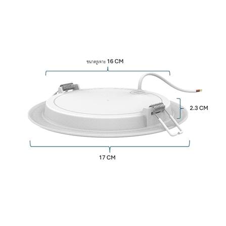 ดาวน์ไลท์ LED PANASONIC NNV76528WE1A 6 นิ้ว 12 วัตต์ DAYLIGHT สีขาว_6