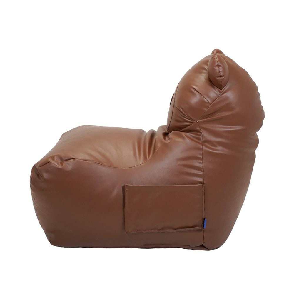เบาะรองนั่ง SNAZZ TEDDY 25x34 นิ้ว สีน้ำตาล