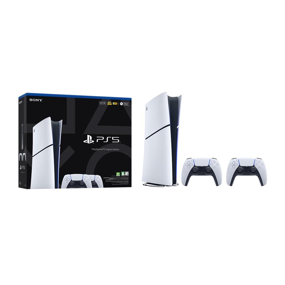 เครื่องเล่นเกม SONY PLAYSTATION 5 SLIM DIGITAL EDITION WITH 2 DUALSENSE ASIA-00498