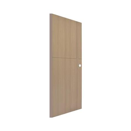 ประตูภายใน WPC เจาะลูกบิด MODERNWOOD MWPC01 90x200 ซม. สี HAZELNUT_1