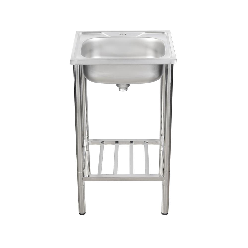 ซิงค์ขาตั้ง 1 หลุม DYNA HOME DH-5045-TB สีเงิน