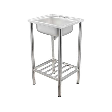 ซิงค์ขาตั้ง 1 หลุม DYNA HOME DH-5045-TB สีเงิน_0