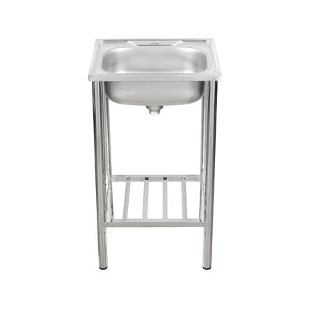 ซิงค์ขาตั้ง 1 หลุม DYNA HOME DH-5045-TB สีเงิน_1