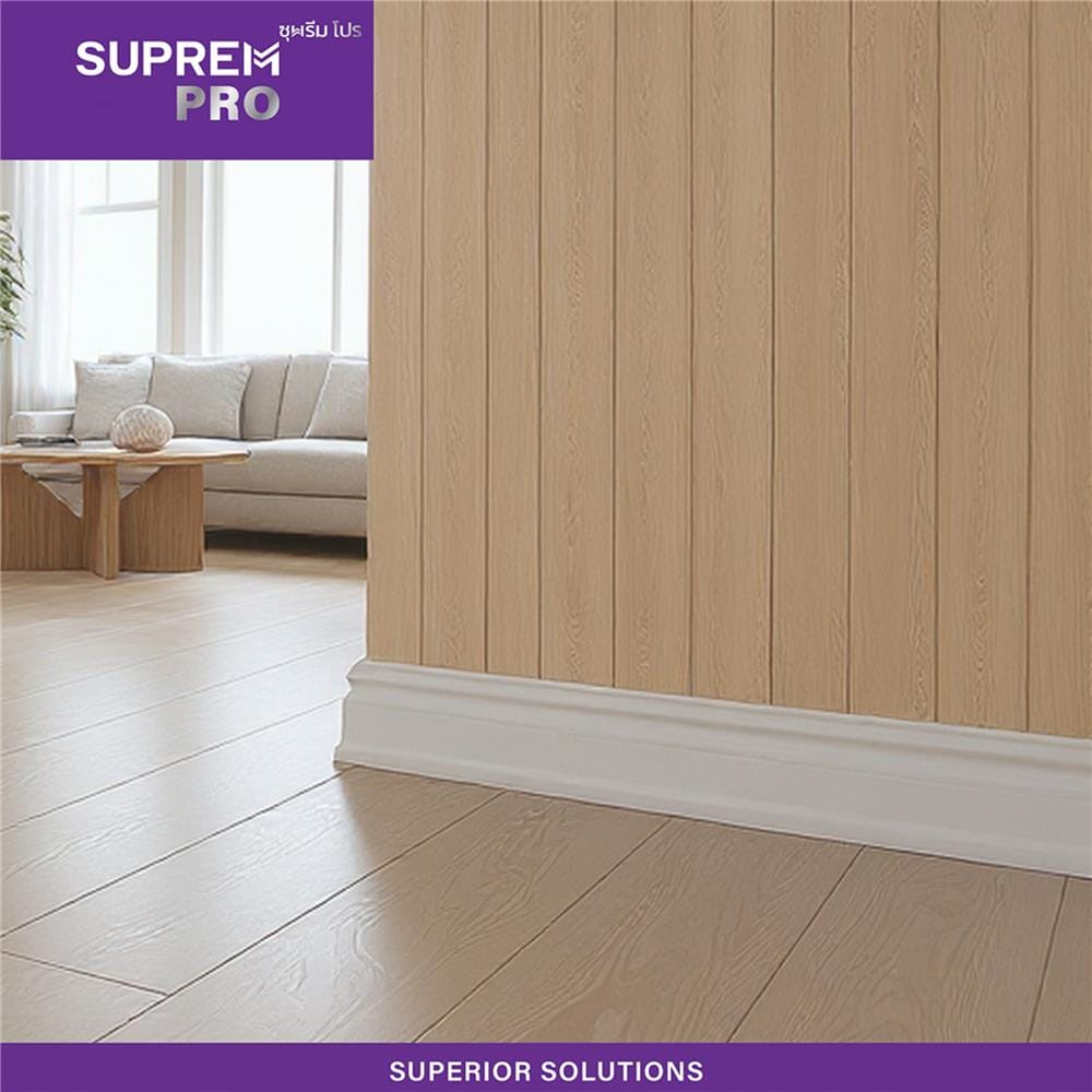 กาวพลังตะปู SUPREMPRO สูตรน้ำ 100 กรัม สีขาว