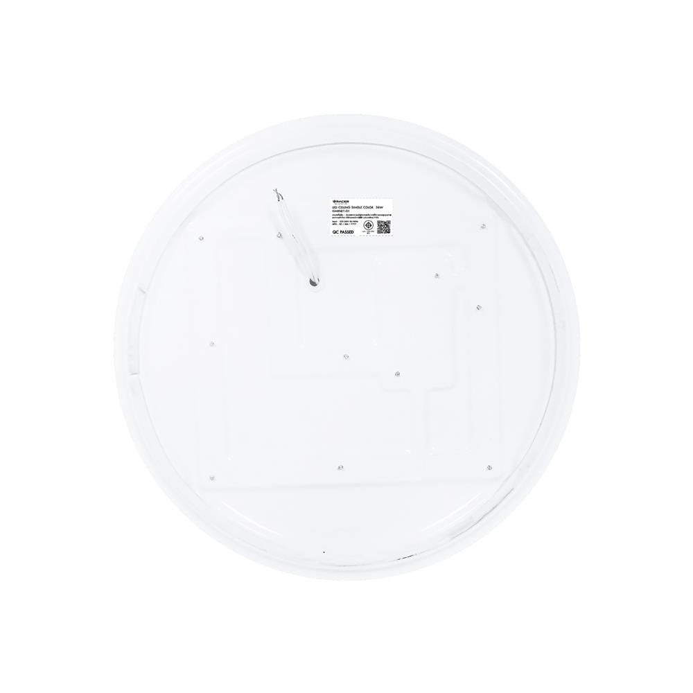 ไฟเพดาน RACER LED GARNET-01 14 นิ้ว 36 วัตต์ DAYLIGHT สีขาว