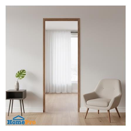 วงกบประตูไม้สังเคราะห์ WPC MODERNWOOD 90x200 ซม. สี HAZELNUT_3