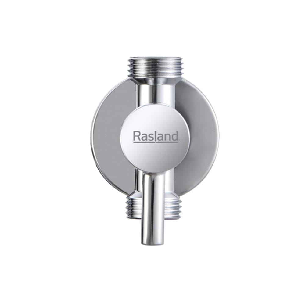 สต๊อปวาล์ว 2 ทาง RASLAND RA C322-C22-CH สีโครม