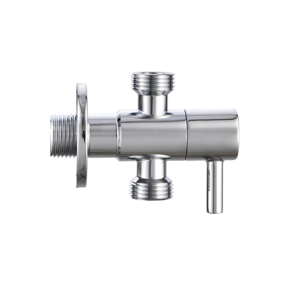 สต๊อปวาล์ว 2 ทาง RASLAND RA C322-C22-CH สีโครม