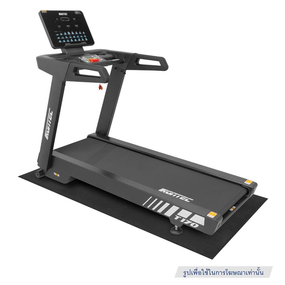 แผ่นยางรองลู่วิ่ง IRONTEC 200x100 ซม. 5 มม.