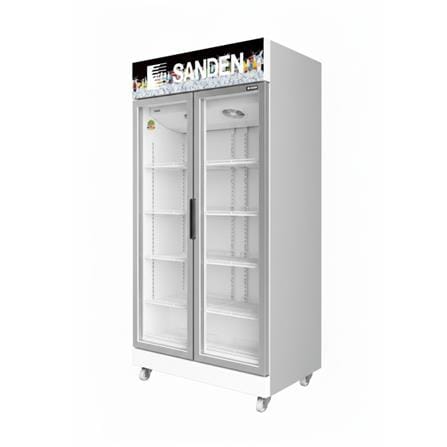 ตู้เครื่องดื่ม 2 ประตู SANDEN SPN1000 23 คิว สีขาว_1