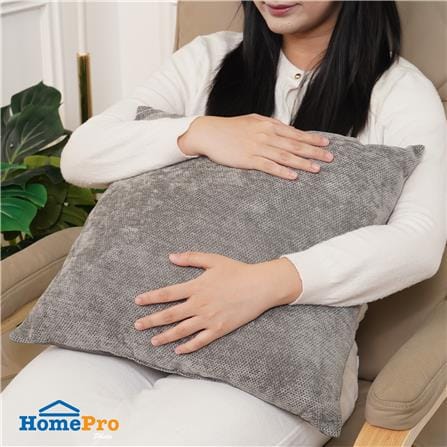 หมอนอิง HOME LIVING STYLE FEW 18x18 นิ้ว สีเทา_5