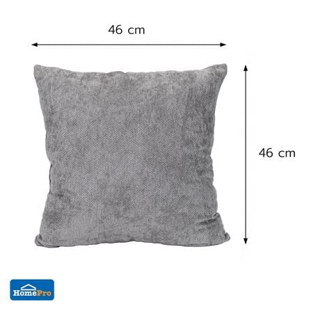 หมอนอิง HOME LIVING STYLE FEW 18x18 นิ้ว สีเทา_6