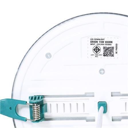 ดาวน์ไลท์ LED RACER DOWNLIGHT ORION 5 นิ้ว 15 วัตต์ DAYLIGHT สีขาว_10