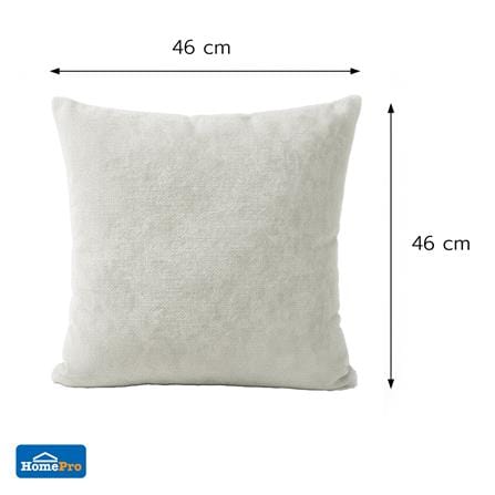 หมอนอิง HOME LIVING STYLE FEW 18x18 นิ้ว สีครีม_6