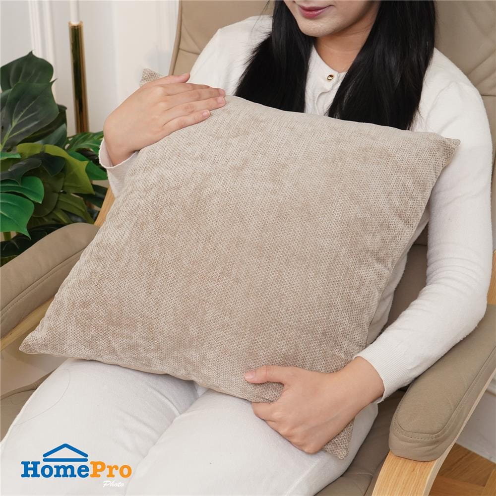 หมอนอิง HOME LIVING STYLE FEW 18x18 นิ้ว สีน้ำตาล
