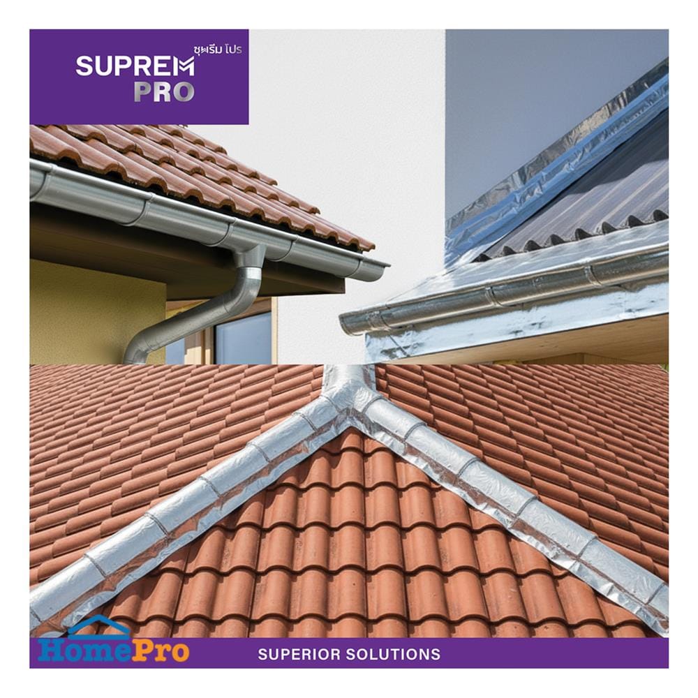 เทปบิวทิลกันน้ำรั่วซึม SUPREMPRO 0.10x3 ม. สีดำ
