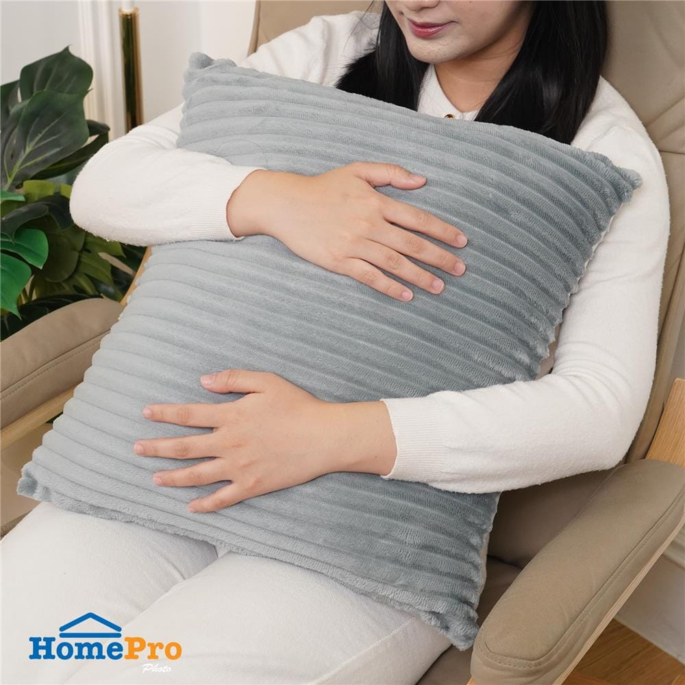 หมอนอิง HOME LIVING STYLE FLO 18x18 นิ้ว สีเทา