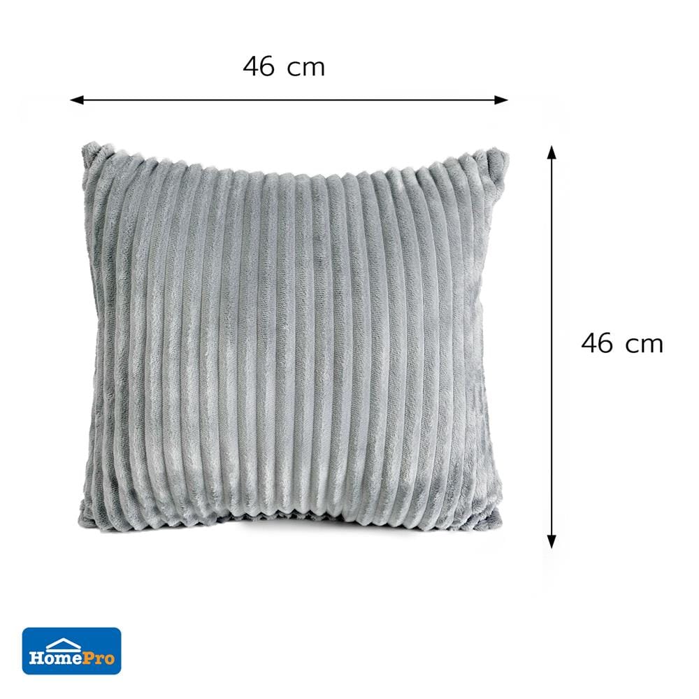 หมอนอิง HOME LIVING STYLE FLO 18x18 นิ้ว สีเทา