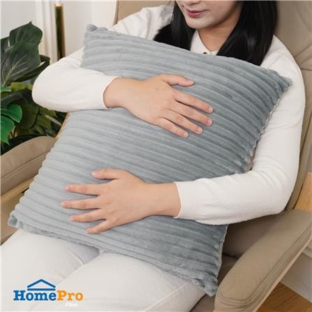 หมอนอิง HOME LIVING STYLE FLO 18x18 นิ้ว สีเทา_5