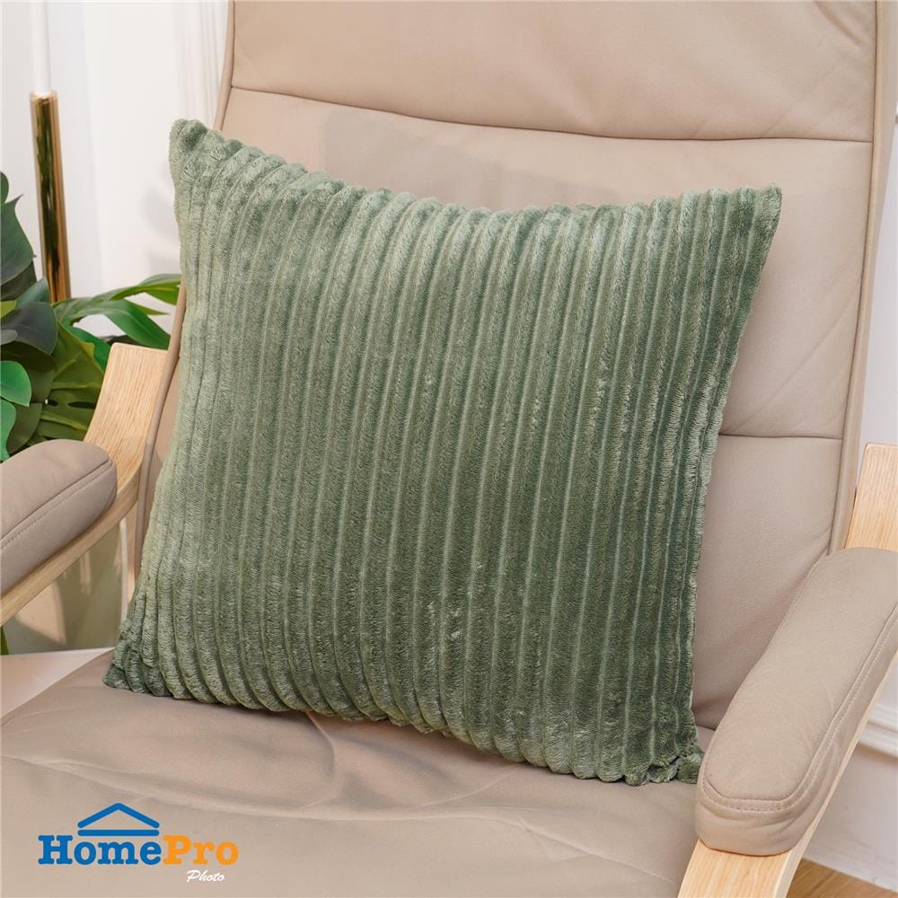 หมอนอิง HOME LIVING STYLE FLO 18x18 นิ้ว สีเขียว