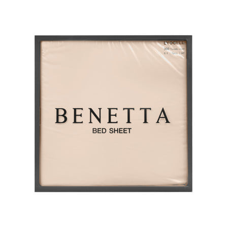 ชุดผ้าปูที่นอน 6 ฟุต (ชุด 3 ชิ้น) BENETTA LUMINA สี CREAM_5
