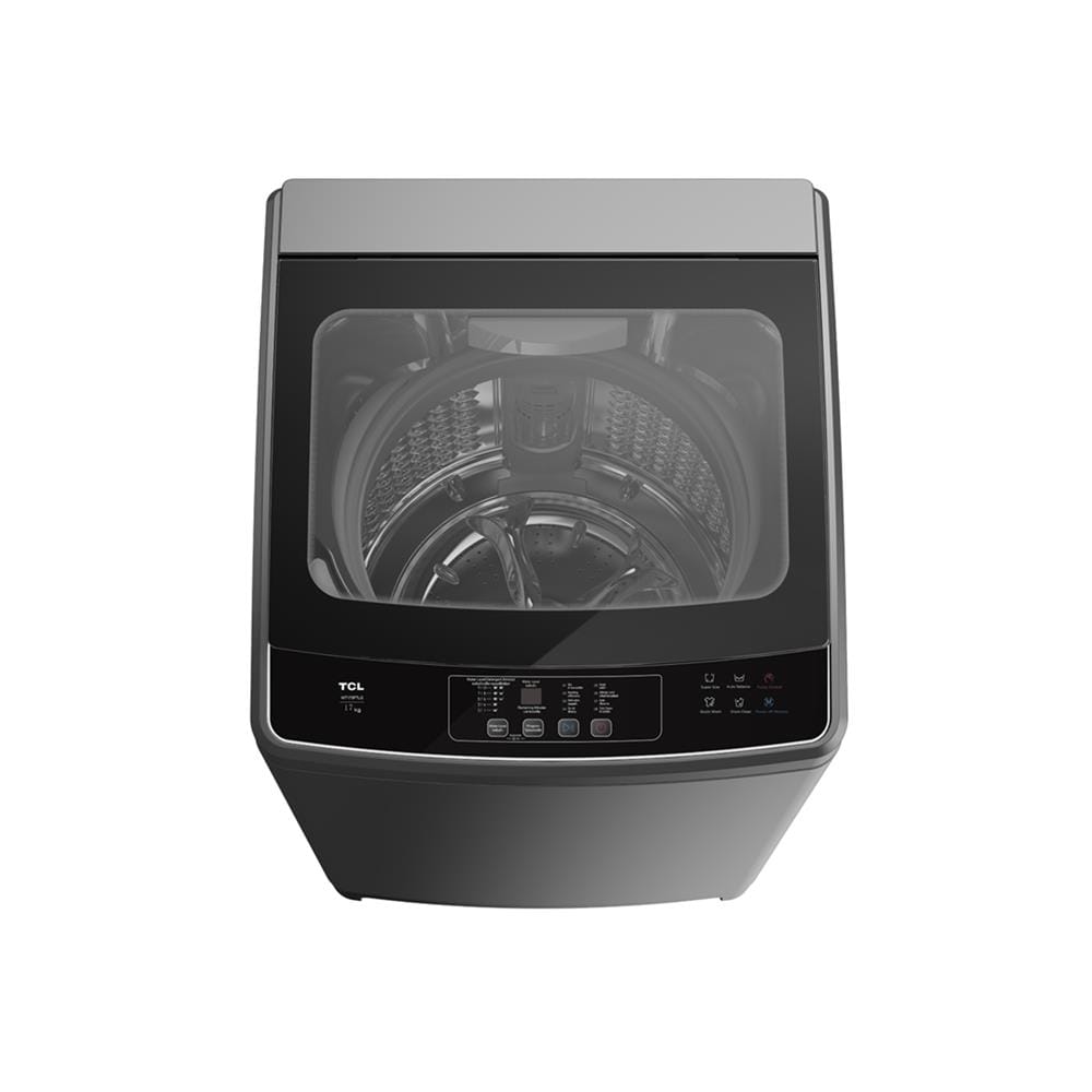 เครื่องซักผ้าฝาบน TCL WT173FTLG 17 กก. 660 RPM สีเทา