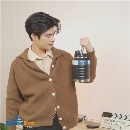 กระติกสุญญากาศ HOMEPRO URBAN CAMP สีดำ 1.5 ลิตร_4