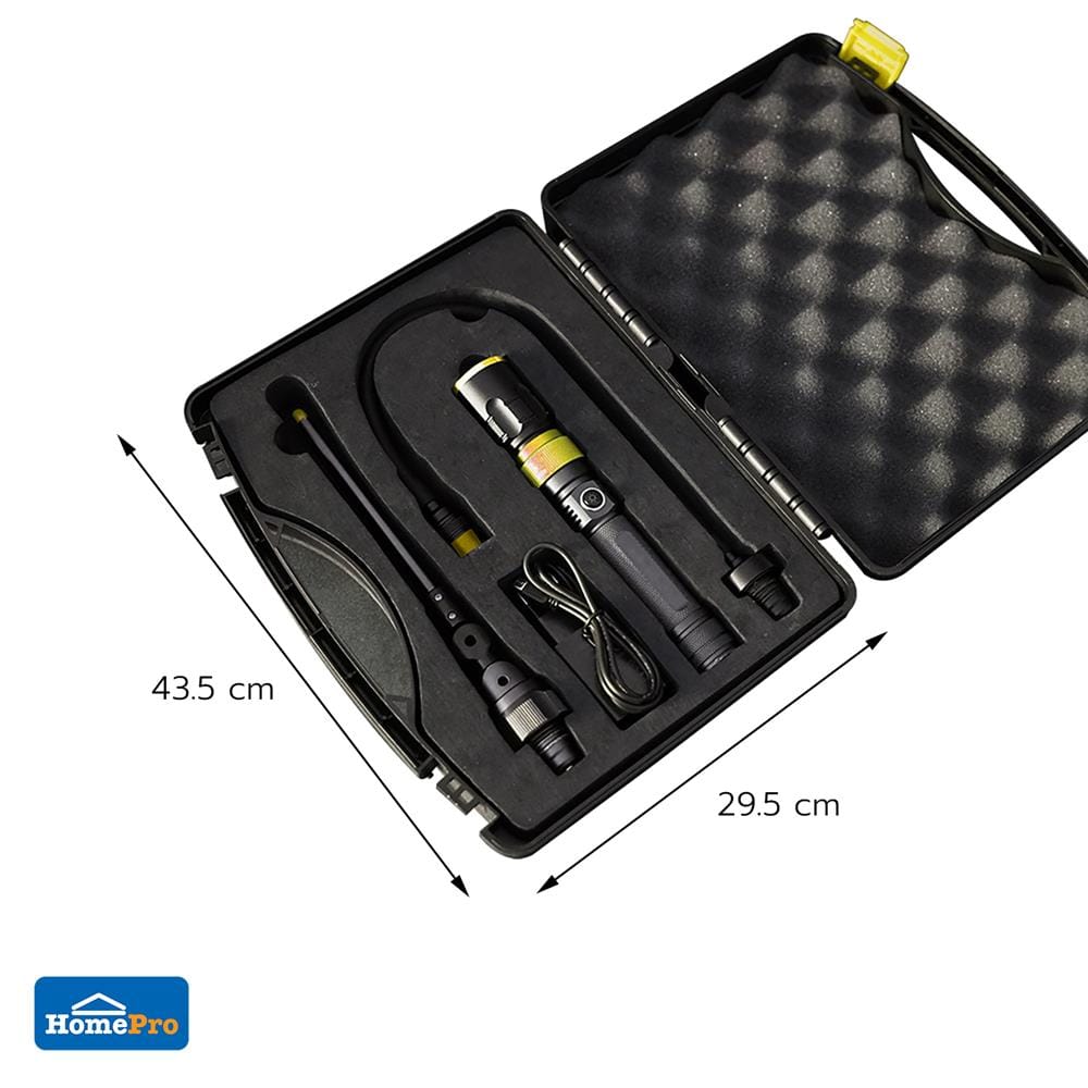 ไฟฉาย LED WORK LIGHT ELECKTA 3 IN 1 ZF7524 350 ลูเมน 5 วัตต์ DAYLIGHT พร้อมกล่อง