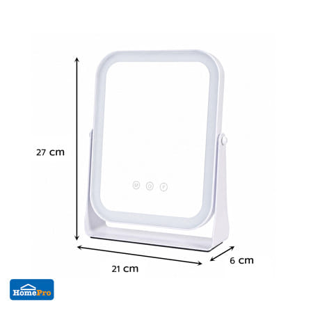 กระจกส่องหน้า LED MOYA K260211 สีขาว_7