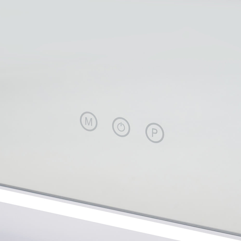 กระจกส่องหน้า LED MOYA K260212 สีขาว