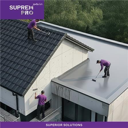อะคริลิคกันซึม SUPREMPRO 1 กก. สีเทาอ่อน_2