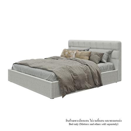 เตียง 6 ฟุต SB FURNITURE MINTO 19251169 สีขาว_0