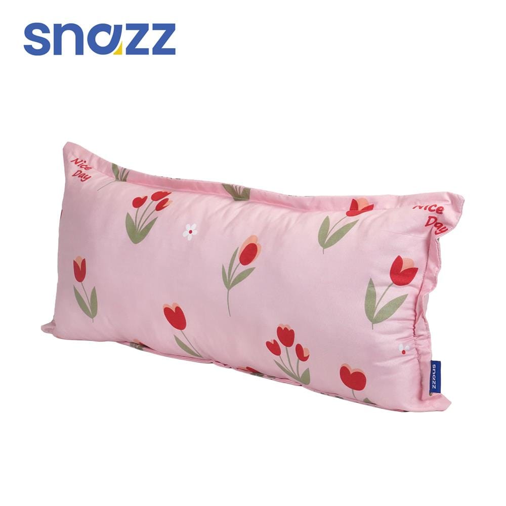 หมอนหนุน ใยสังเคราะห์ SNAZZ TULIP 36x72 ซม. สี PINK