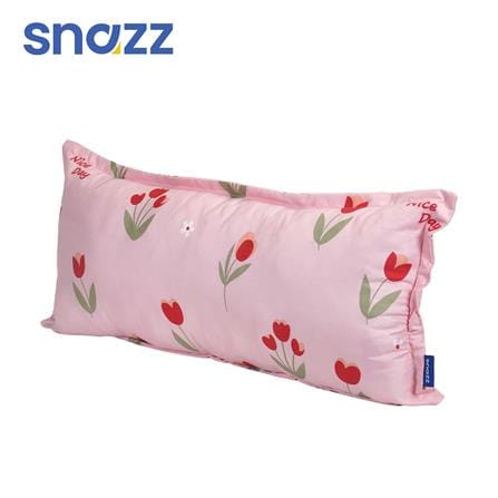 หมอนหนุน ใยสังเคราะห์ SNAZZ TULIP 36x72 ซม. สี PINK