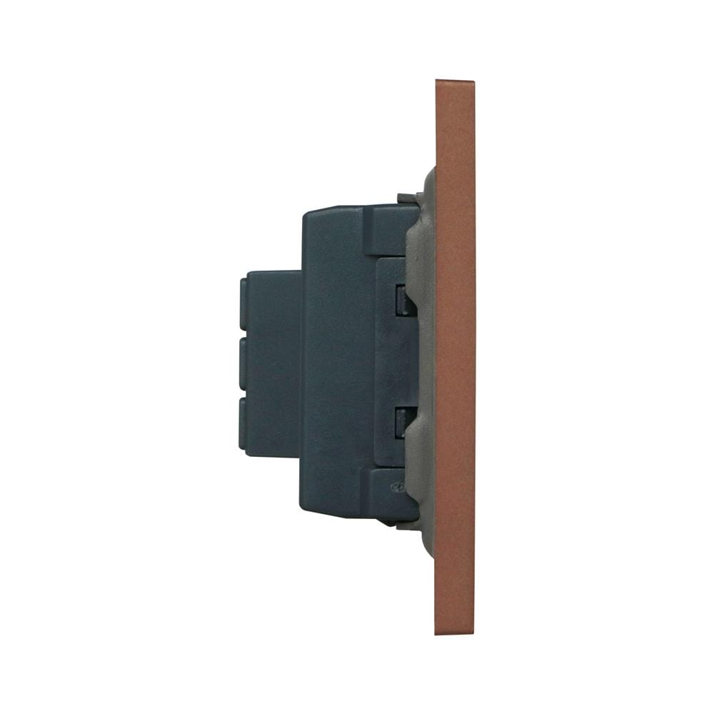 ชุดเต้ารับคู่ 3 ขา HACO MELLOW HACO-LO-MEL-E20-MCM สี MOCHA MOUSSES