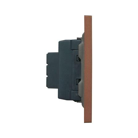 ชุดเต้ารับคู่ 3 ขา HACO MELLOW HACO-LO-MEL-E20-MCM สี MOCHA MOUSSES_1