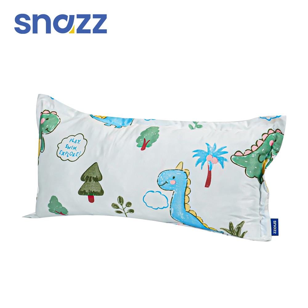 หมอนหนุน ใยสังเคราะห์ SNAZZ DINO 36x72 ซม. สี GREEN