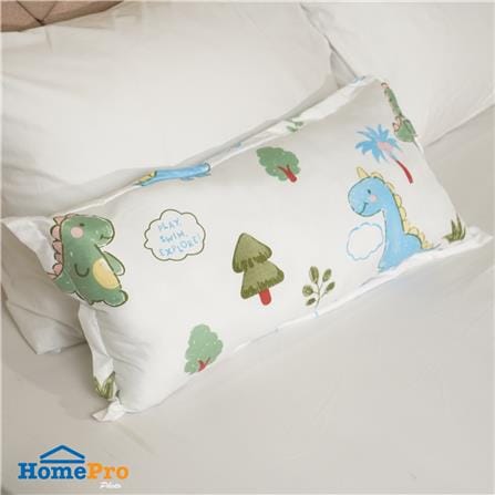 หมอนหนุน ใยสังเคราะห์ SNAZZ DINO 36x72 ซม. สี GREEN_4