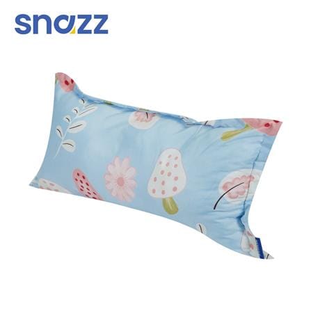 หมอนหนุน ใยสังเคราะห์ SNAZZ STRAWBERRY 36x72 ซม. สี BLUE_0