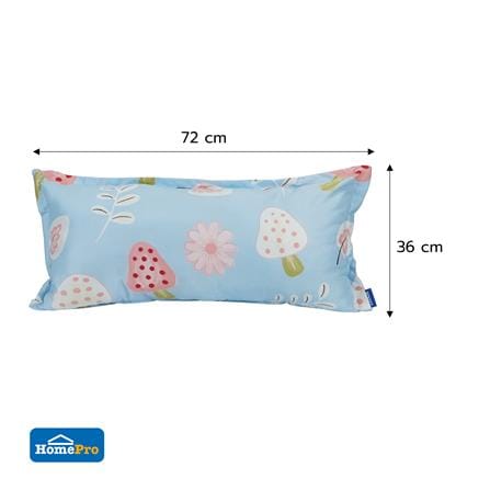 หมอนหนุน ใยสังเคราะห์ SNAZZ STRAWBERRY 36x72 ซม. สี BLUE_6