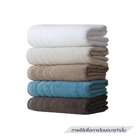 ผ้าขนหนู FROLINA CONDO LAYER 30x60 นิ้ว สี DARK BROWN_5