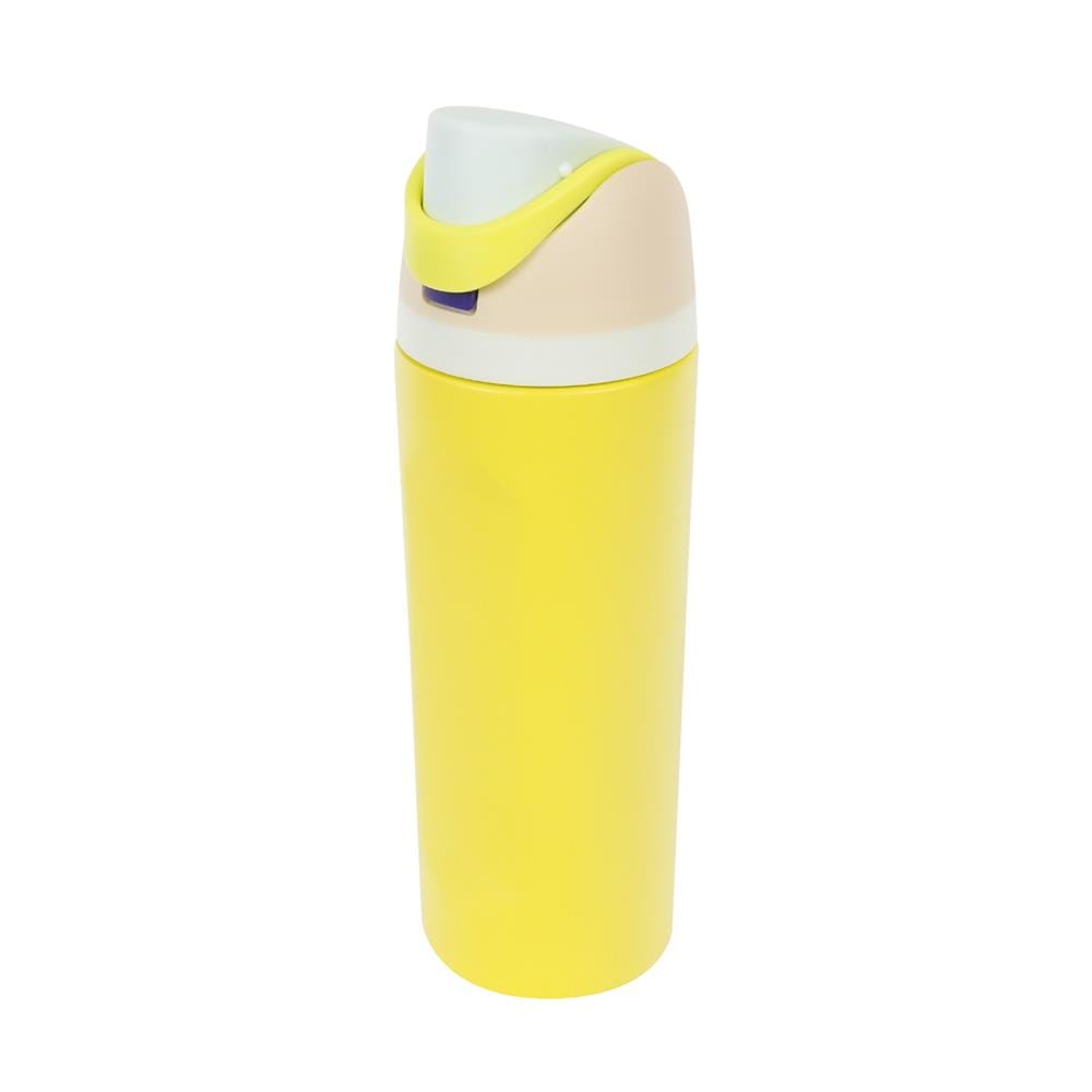 กระติกสุญญากาศ HOMEPRO PASTEL FLOW 0.56 ลิตร สีเหลือง
