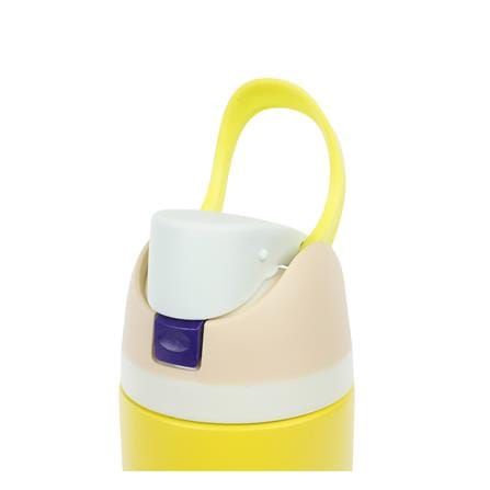 กระติกสุญญากาศ HOMEPRO PASTEL FLOW 0.56 ลิตร สีเหลือง_3