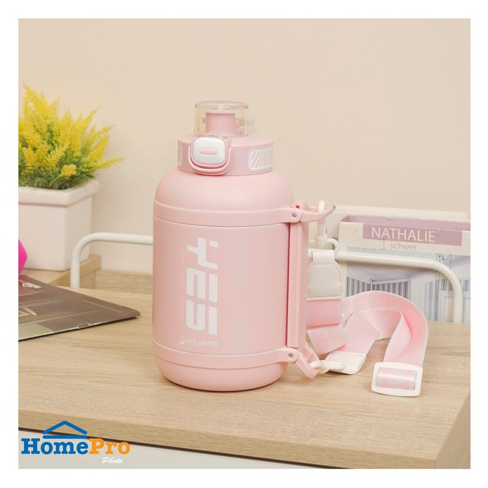 กระติกสุญญากาศ 1.45 ลิตร HOMEPRO MEGA สีชมพู